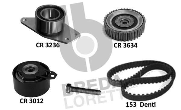 BREDA LORETT Zobsiksnas komplekts KCD0773